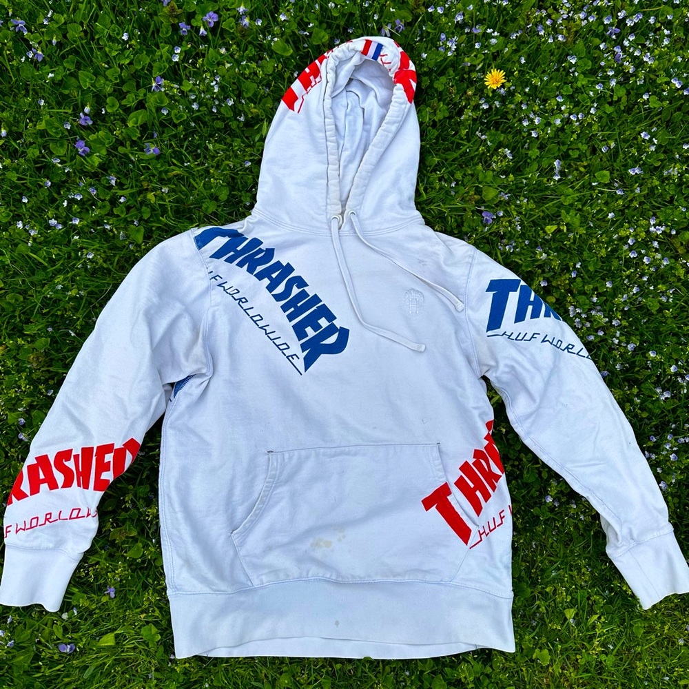 Thrasher x Huf Worldwide Men’s hoodie small